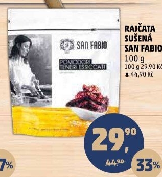 Sušená rajčata San Fabio