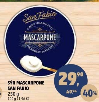 Sýr Mascarpone San Fabio