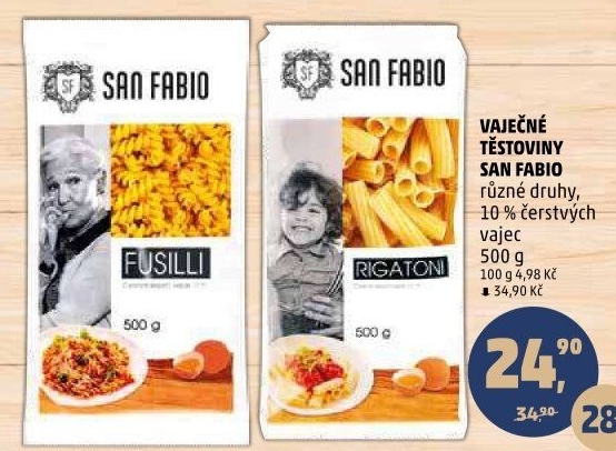 Těstoviny San Fabio