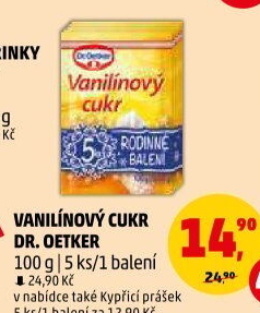 Vanilínový cukr Dr. Oetker