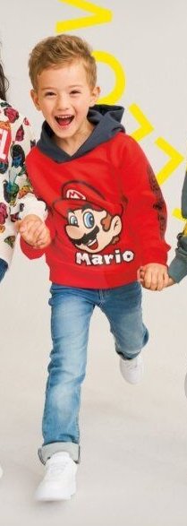 Dětská mikina Super Mario