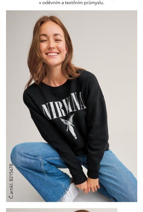 Nirvana mikina