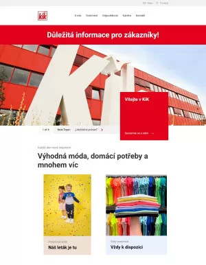 akční leták Kik textil 20.9.2023-26.9.2023