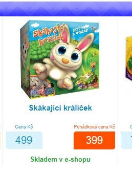 Skákající králíček