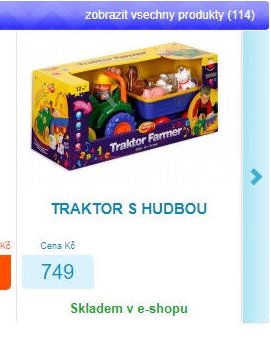 TRAKTOR S HUDBOU