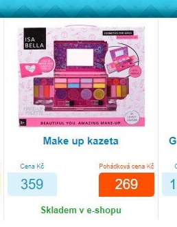 MAKE UP kazeta