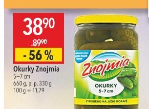 Okurky Znojmia