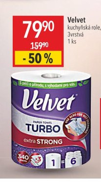 Velvet kuchyňská role