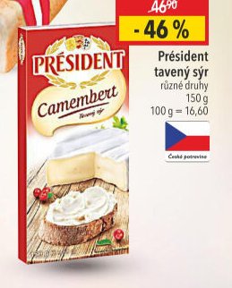 Président tavený sýr