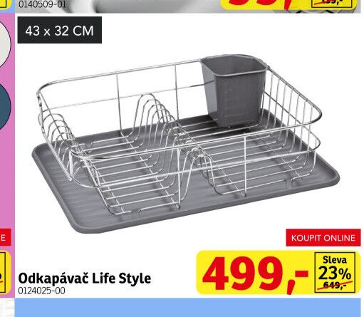 Odkapávač Life Style - ASKO akcniletaky.com