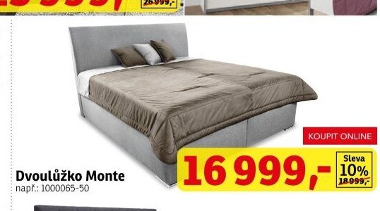 Dvoulůžko Monte