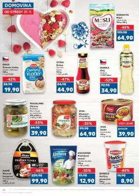 akční leták Kaufland 27.9.2023-3.10.2023