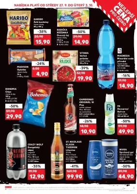 akční leták Kaufland 27.9.2023-3.10.2023