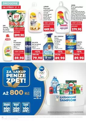 akční leták Kaufland 27.9.2023-3.10.2023