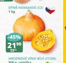 Dýně hokkaidó (cz)
