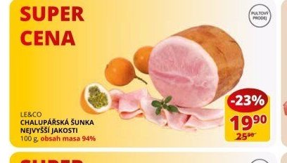 Le&Co Chalupářská šunka