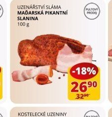 Uzenářství Sláma Maďarská pikantní slanina