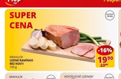 KRAHULÍK UZENÉ RAMÍNKO BEZ KOSTI 100 g