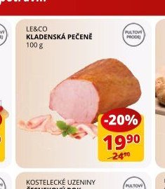 LE&CO KLADENSKÁ PEČENĚ 100 g