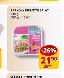 Párkový pikantní salát