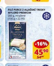 Filé porce z aljašské tresky Mylord Premium
