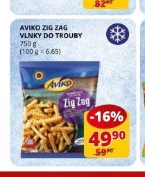 Aviko Zig Zag vlnky do trouby