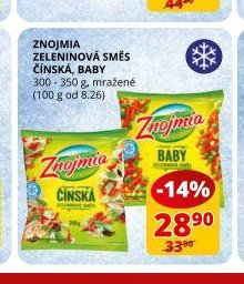 Znojmia zeleninová směs čínská, baby