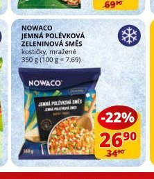 Nowaco jemná polévková zeleninová směs