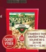Arašídy pražené solené