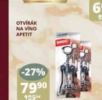 Otvírák na víno Apetit