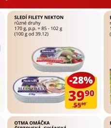 Sledí filety Nekton