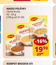 Maggi polévky