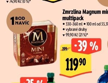 Zmrzlina Magnum mini multipack