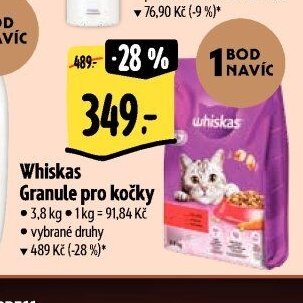 Whiskas Granule pro kočky