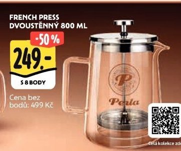 FRENCH PRESS DVOUSTĚNNÝ 800 ML