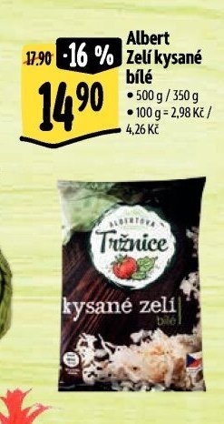 Albert Zelí kysané bílé