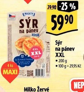 Sýr na pánev XXL 200 g