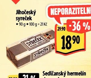 Jihočeský syreček 90 g