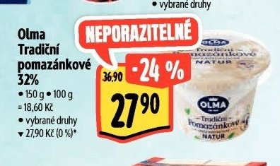 Olma Tradiční pomazánkové 32%