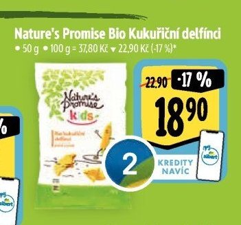 Nature's Promise Bio Kukuřiční delfínci