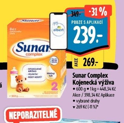 Sunar Complex Kojenecká výživa