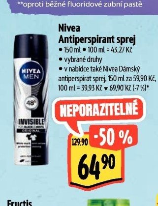 Nivea Antiperspirant sprej