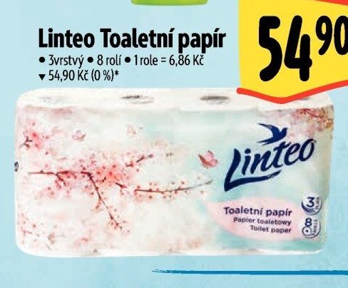 Linteo Toaletní papír