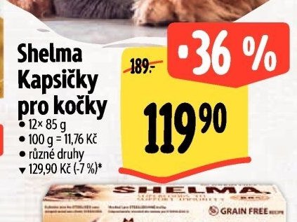 Shelma Kapsičky pro kočky
