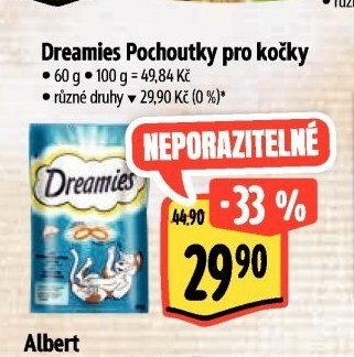 Dreamies Pochoutky pro kočky