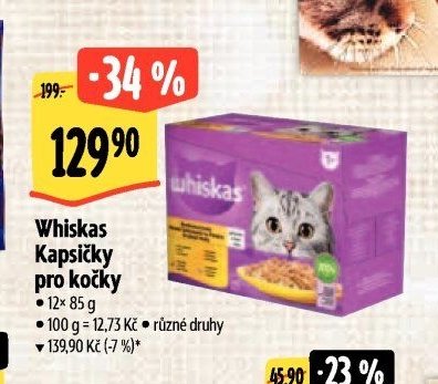 Whiskas Kapsičky pro kočky