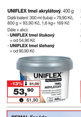 UNIFLEX tmel akrylátový, 400 g