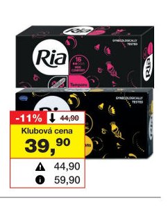 Ria dámské tampóny, 16 ks