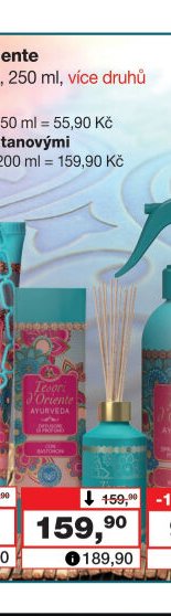 Tesori d'Oriente tyčinky, 200 ml