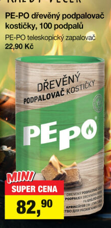 Podpalovač dřevěný Pe-Po